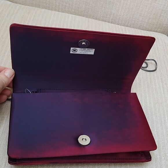 Bloomindales Woven Flap Clutch Shoulder Bag Vintage NWT - Picture 9 of 11